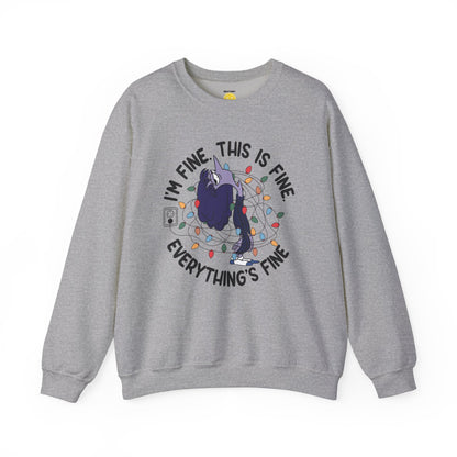 I'm Fine Unisex Sweatshirt 'Eunni Edition'