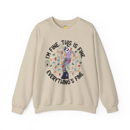 I'm Fine Unisex Sweatshirt 'Fear Edition'