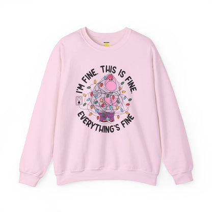 I'm Fine Unisex Sweatshirt 'Embarrassment Edition'