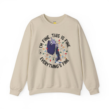 I'm Fine Unisex Sweatshirt 'Eunni Edition'